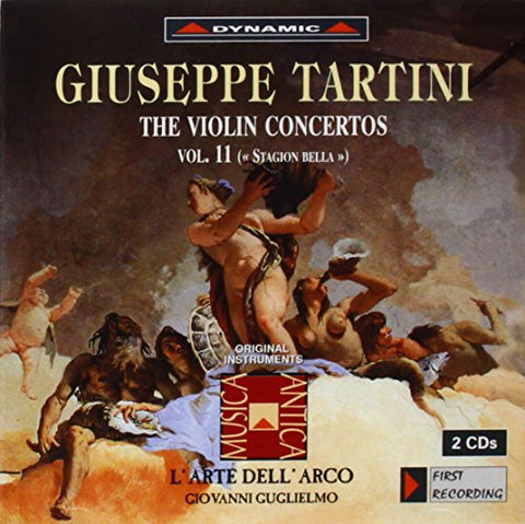 Larte Dellarco  Guglielmo - Tartini: The Violin Concertos Vol. 11 [CD]