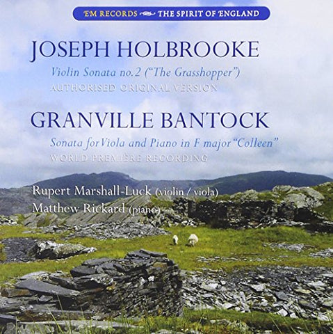 Marshall-luck & Rickard - Holbrooke Violin Sonata / Bantock Sonara For Viola & Piano [CD]