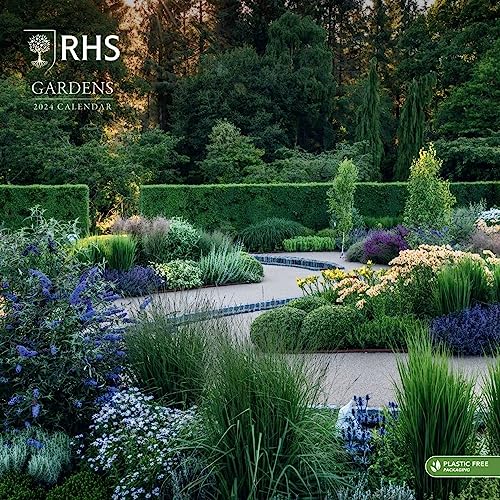 Royal Horticultural Society 2024 Calendar, Month To View Square Wall Calendar, Official Product