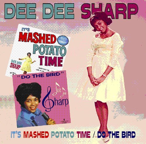 "CD cover featuring Dee Dee Sharp and images of her two album covers."