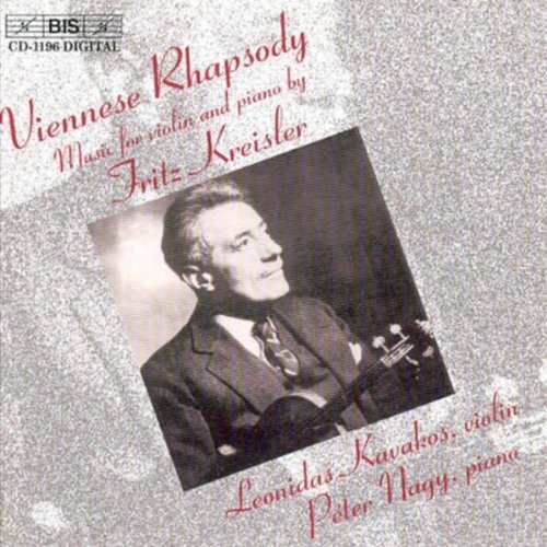 CD cover with a black-and-white portrait of a man holding a violin.