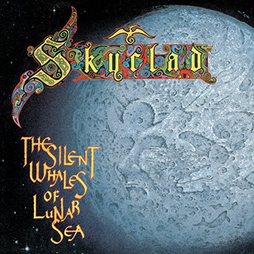 Vinyl album cover with 'Skyclad' in ornate font and a moon image.