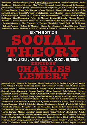Prof Charles Lemert - Social Theory