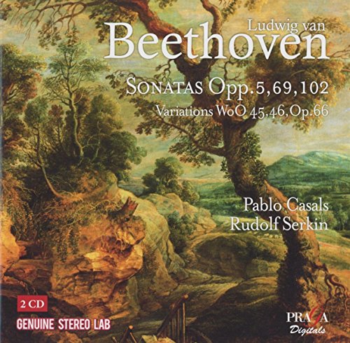 Casals & Serkin - Beethoven: Complete Cello Sonatas [CD]
