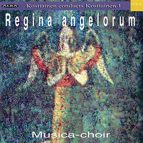 A CD cover featuring an abstract, multicolored image of an angel with outstretched arms.