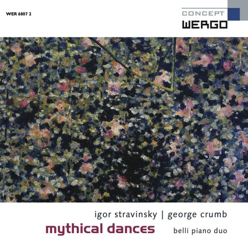 Belli Piano Duo - Mythical Dances Stravinsky The Rite of Spring (piano duet) Crumb Makrokosmos IV Belli Piano Duo [CD]