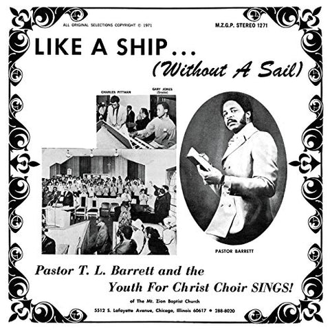 Pastor T.l. Barrett & The Youth For Christ Choir - LIKE A SHIP (WITHOUT A SAIL)  [VINYL]