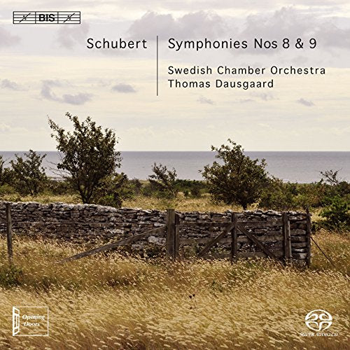 A CD cover featuring a serene landscape with a stone wall and cloudy sky.