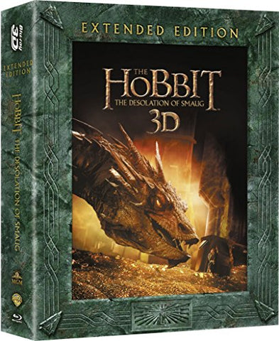 The Hobbit: The Desolation Of Smaug - Extended Edition [Blu-ray 3D + Blu-ray] [2014] [Region Free] Blu-ray