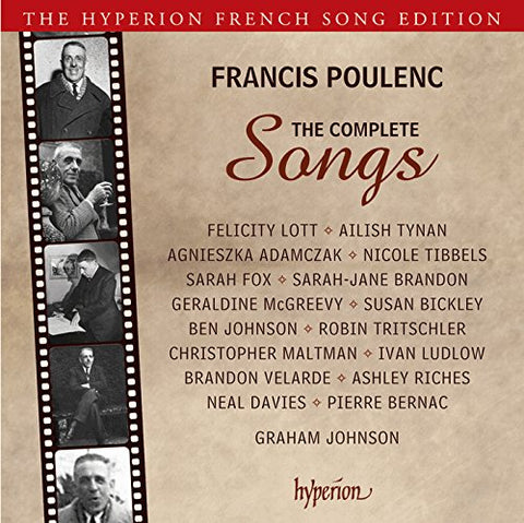 Graham Johnson - Poulencthe Complete Songs [CD]