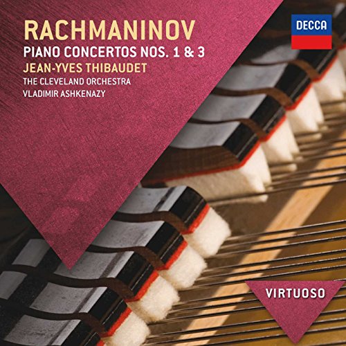 The Cleveland Orchestra Jean-yves Thibaudet Vladimir Ashkenazy - Rachmaninov: Piano Concertos Nos.1 & 3 (Virtuoso series) [CD]
