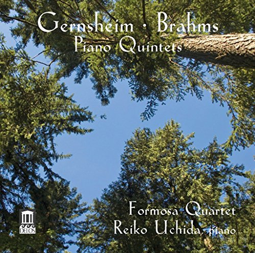 Reiko Uchida / Formosa Quartet - Gernsheim, Brahms: Piano Quintets [CD]