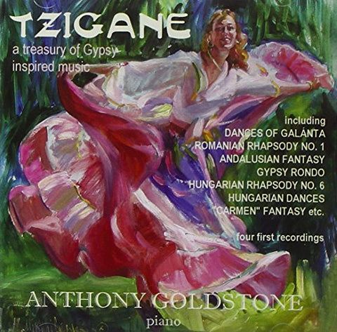 Anthony Goldstone - TZIGANE [CD]