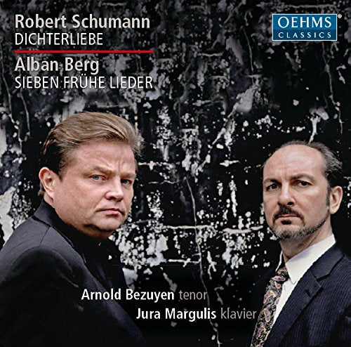 CD cover with two men in suits against a black and white background.