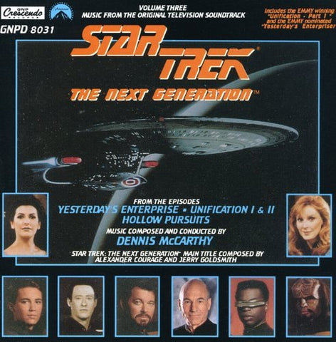 Jerry Goldsmith - Star Trek: The Next Generation, Vol.3 [IMPORT] [CD]