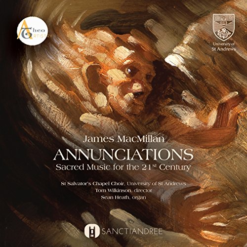 "CD cover featuring an abstract painting of an angel with text overlay."