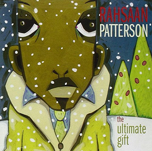 "Album cover art featuring a man in a coat with snowy trees in the background."
