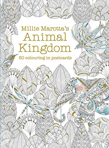 Millie Marotta's Animal Kingdom Postcard Box (Colouring Books)