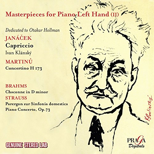 Various - Masterpieces For Piano Left Hand Vol.2 (dedicated to Otakar Hollmann) [CD]