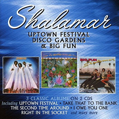 Shalamar - Uptown Festival / Disco Gardens / Big Fun [CD]