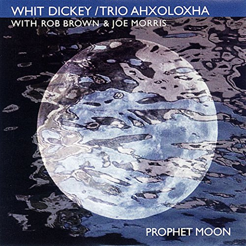 Album cover with a full moon reflected in dark water, titled "Prophet Moon".