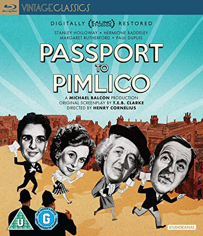 Passport To Pimlico [BLU-RAY]