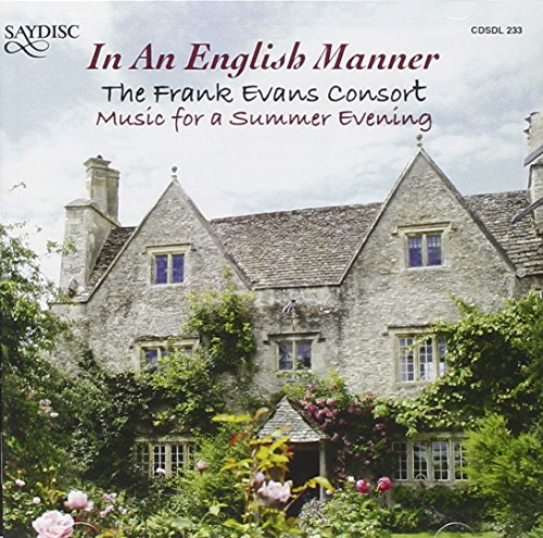 "CD cover featuring a large stone house surrounded by lush greenery and flowers."