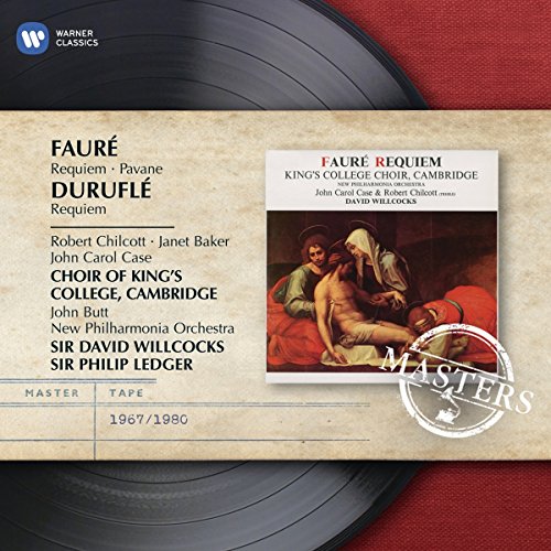 CD cover with beige label, black text, and a religious painting on a red background.
