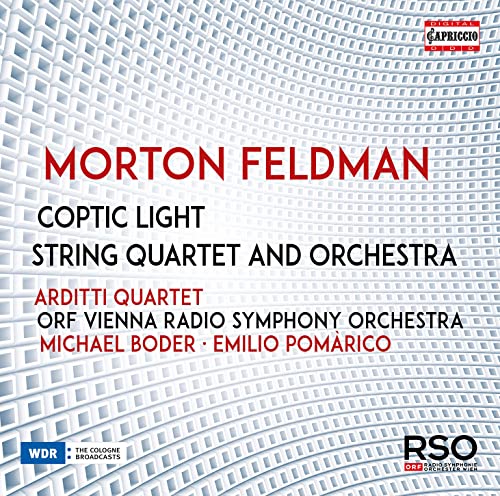 Arditti Quartet - Morton Feldman: Coptic Light, String Quartet and Orchestra [CD]