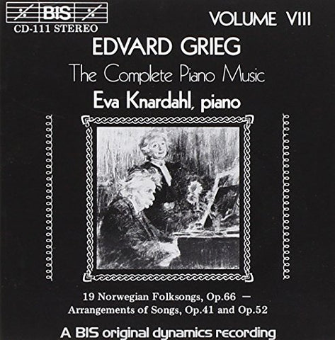 Eva Knardahl - Complete Piano Music - Vol. 8 [CD]