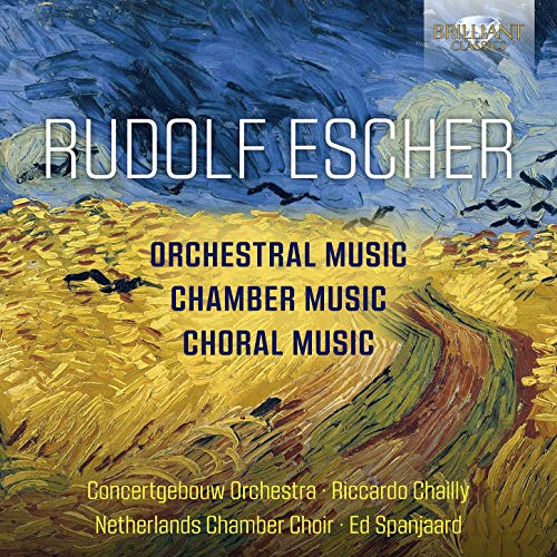 CD cover featuring a wheat field painting with blue sky and text overlay.