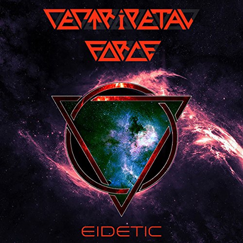 The album cover for "Centripetal Force - Eidetic" features a stylized Earth in a triangle.