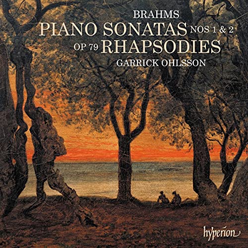 A CD cover featuring a serene forest landscape at sunset with white text overlay.