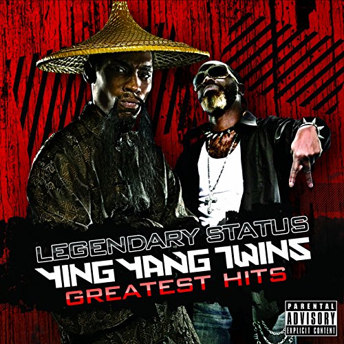 "Album cover featuring two men, one wearing a straw hat, against a red background."