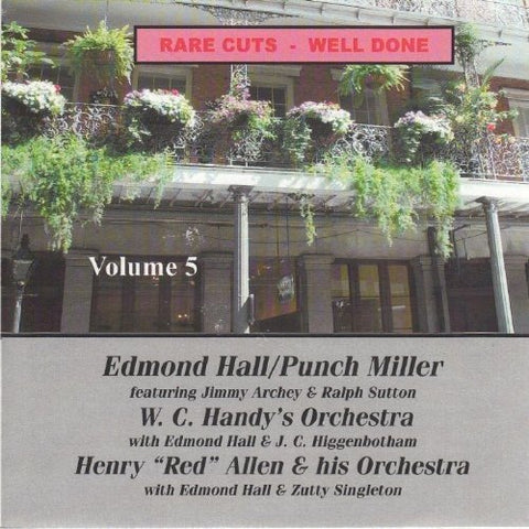Edmund Hall - Rare Cuts: Well Done Vol. 5 [CD]