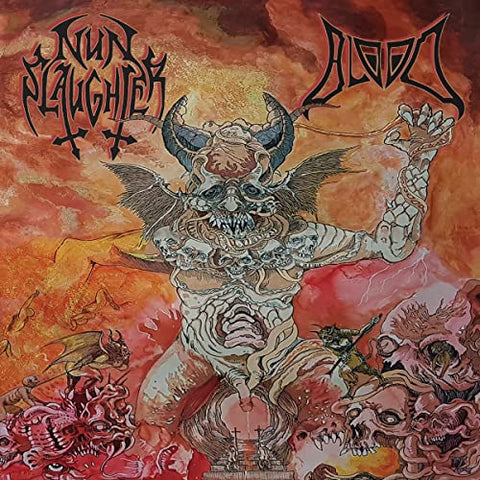 Nunslaughter / Blood - Nunslaughter / Blood Split [CD]