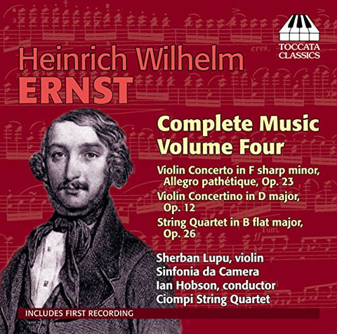 Various - Ernst: Complete Music, Vol. 4 [CD]