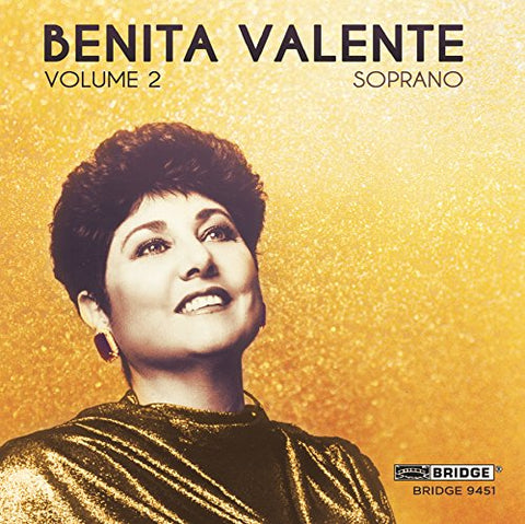 Valente/raim/wright - Benita Valente Vol. 2 [CD]