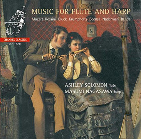 Ashley Solomon - Music For Flute & Harp - Mozar [CD]