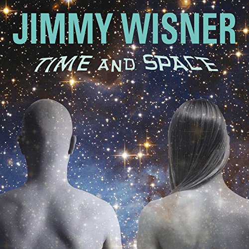 Album cover with man and woman against a starry night sky.