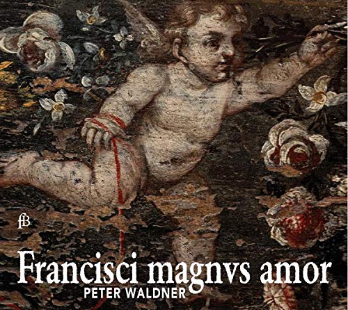 "Album cover featuring a painting of a cherub surrounded by flowers with text overlay."