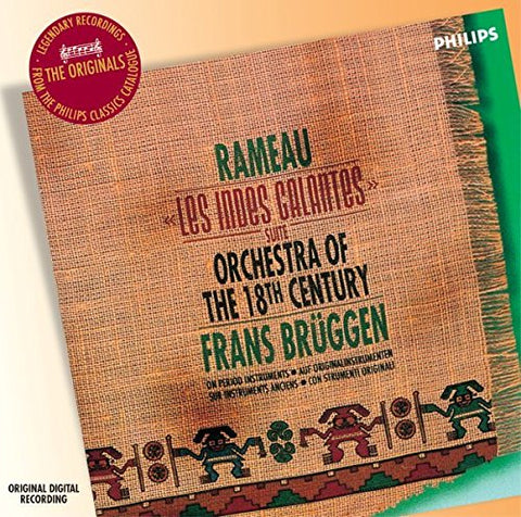 Orchestra of the Eighteenth Century Frans Brüggen - Rameau: Les Indes Galantes etc [CD]
