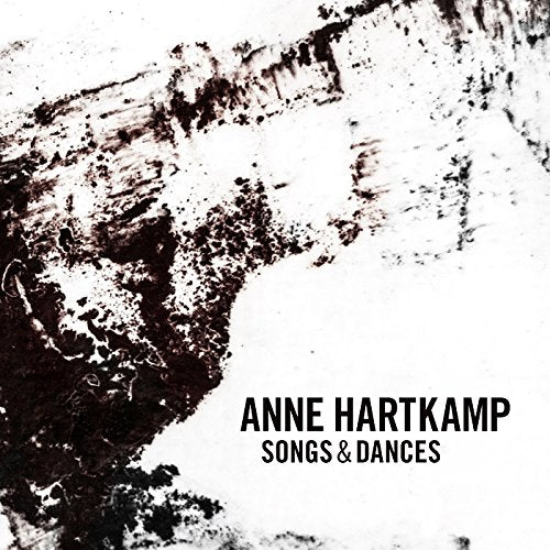 The album cover for "Anne Hartkamp - Songs & Dances" features a black and white abstract design.
