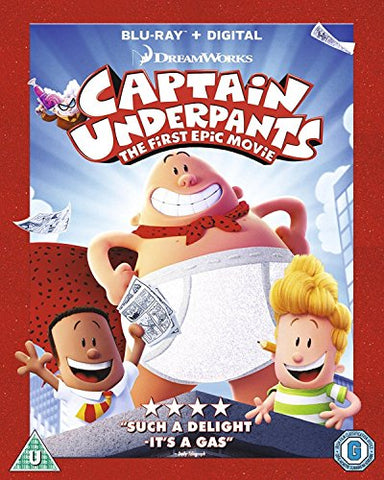 Captain Underpants: The First Epic Movie [Blu-ray] [2017]