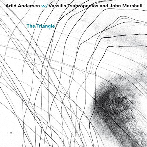 Album cover with abstract black lines on white background, titled "The Triangle".