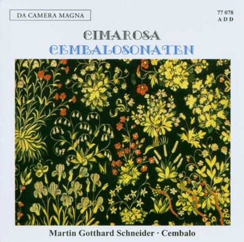 Schneider  Martin Gotthard - Die Cembalosonaten [CD]