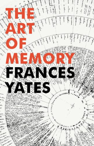 The image is a book cover with a white background and black text. The alt text for this image is: "Book cover with 'The Art of Memory' in red and black."