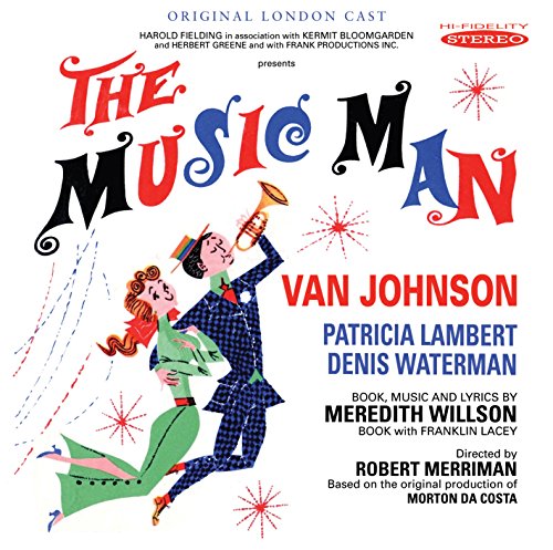 "The Music Man" CD cover featuring a dancing couple and trumpet player.