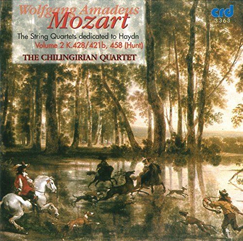 Mozartchilingiriankvartetten - Wolfgang Amadeus Mozart: String Quartets in E flat K428/421b & B flat K458 'Hunt' [CD]