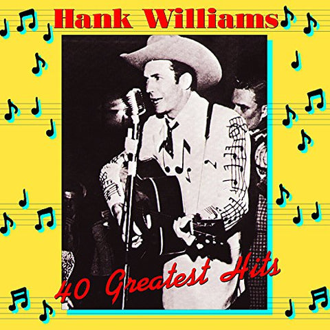 Hank Williams - Hank Williams 40 Greatest Hits (Gatefold Sleeve) [2LP Vinyl] [VINYL]